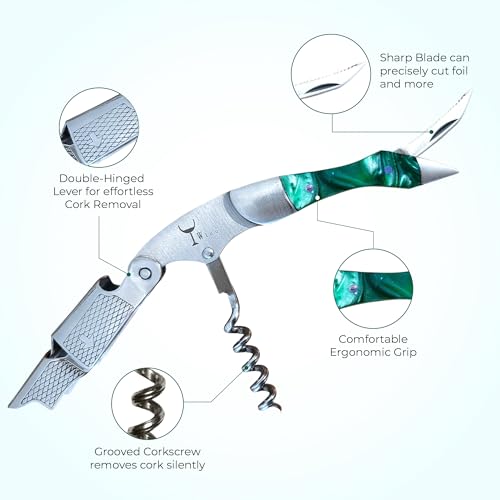 Wino Wine Key! - Professional Sommelier's Corkscrew Wine Opener