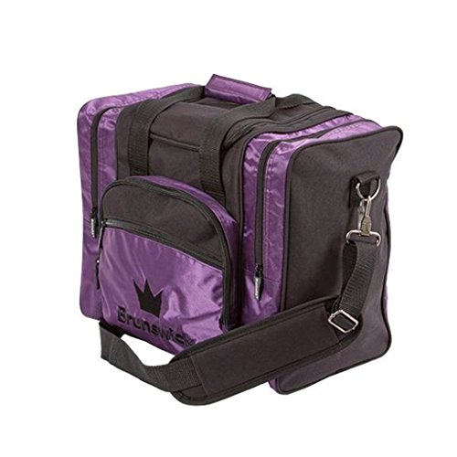  Brunswick Edge Sac de bowling simple Violet