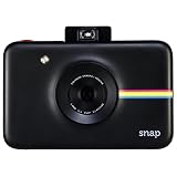 Zink Polaroid Snap Instant Digital Camera (Black) with ZINK Zero Ink Printing Technology