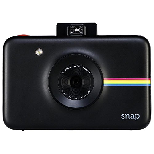 Polaroid Fotocamera Digitale a Scatto Istantaneo con Tecnologia Di Stampa a Zero Inchiostro Zink, Nera