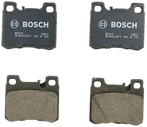 Plaquettes de frein Bosch BP620 QuietCast d'essieu arrière pour disques de frein
