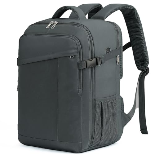 Mochila Viaje Cabina Avion 40x20x25, Mochila para Ryanair 40x20x25 Mochilas De Viaje Maletas 20L Cabina Avion Equipaje De Mano Bolsa con Bolsa Húmeda Independiente Y Bolsillo Antirrobo