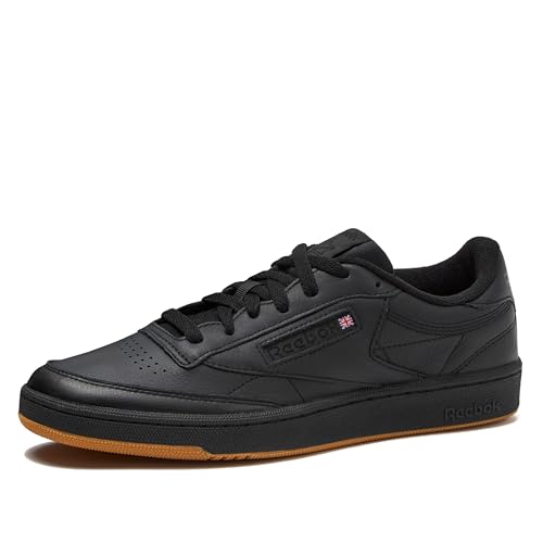 Image of Reebok Club C 85 Mens Tennis Shoes, Casual Fashion White Sneakers for Men