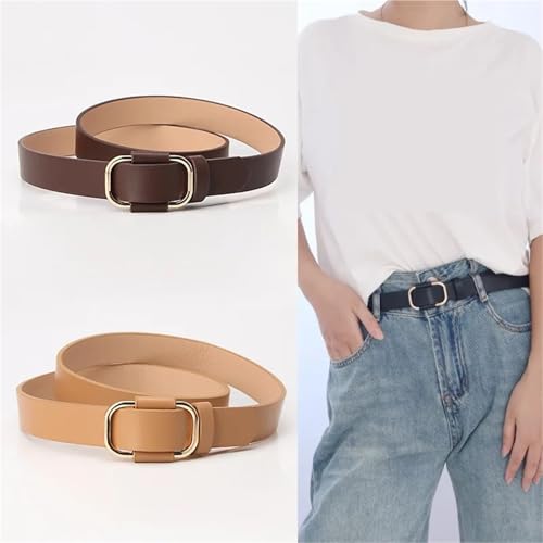 Simple Women's Belt Net Red Tide Ins Jeans Without Holes Belt Students Versatile Casual Pants Belts 1 piece3