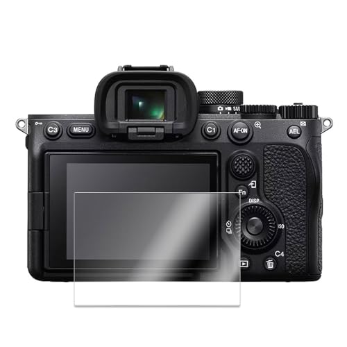 SONY α7 IV/VLOGCAM ZV-E1/α6700/α7CR/α7C II ガラスフィルム 硬度9H フィルム 液晶保護フィルム 強化ガラス キズ防止 耐衝撃 飛散防止 極薄タイプ 高感度タッチ 気泡ゼロ 自動吸着 貼り付け簡単 (SONY α7