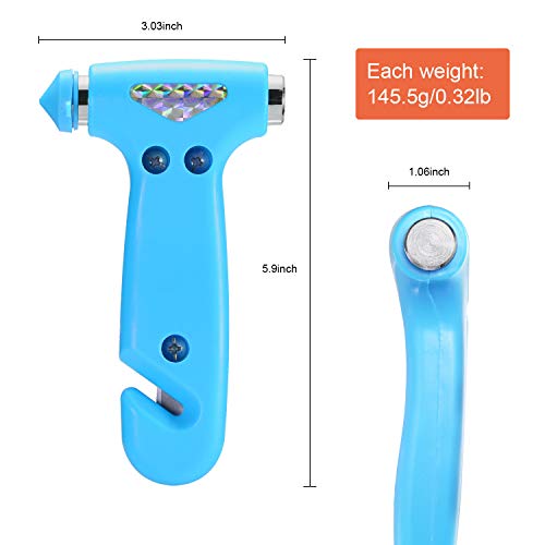 image for THINKWORK Car Safety Hammer for Teen Boy and Men's Gifts, Blue Three-i