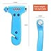THINKWORK Car Safety Hammer for Teen Boy and Men's Gifts, Blue Three-in-One Emergency Escape Tool with Window Breaker and Seat Belt Cutter, Safety Emergency Car Escape Tool for Family and Children