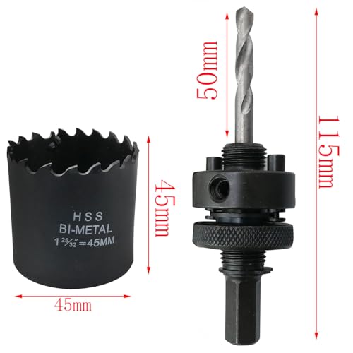 Set de brocas para taladro para perforar madera y plástico miniatura 2
