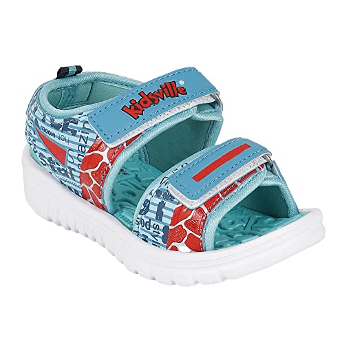 Image of Kidsville Kids Boys Printed Multicolor Sandals