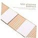 OHPHCALL 2pcs Self-Adhesive Sports Straps Elastic Knee Wrap Adhesive Bandage Wrap for Badminton Tennis