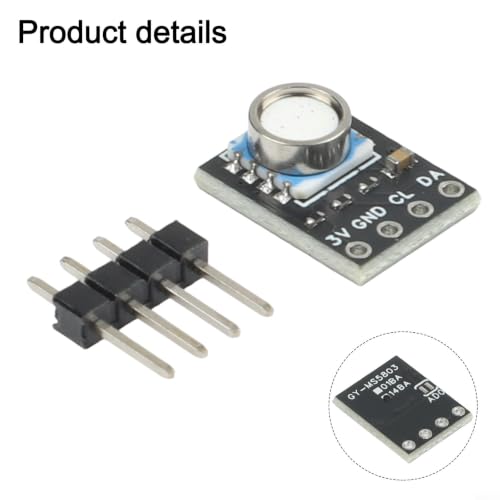 Sensor de presión digital MS5803-14BA miniatura con comunicación I2C y SPI 4