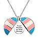Transgender Pride Geschenk Trans Pride Jewelry Trans Women Are Real Women Offenes Medaillon Halskette
