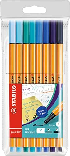 Cienkopis - STABILO point 88 etui 40 kolorów
