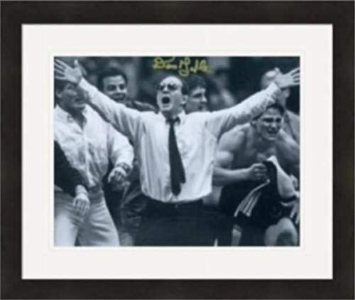 Autograph Warehouse 409916 8 x 10 in. Dan Gable Autographed Photo - 27 Matted & Framed