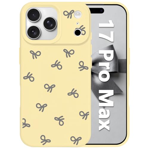 Coque fine iPhone 17 Pro Max anti-rayures et anti-choc jaune