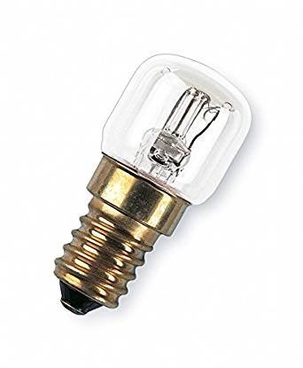 Wellco Ampoule pygmée universelle pour four SES (E14) 15 W 240 V 300° Transparent