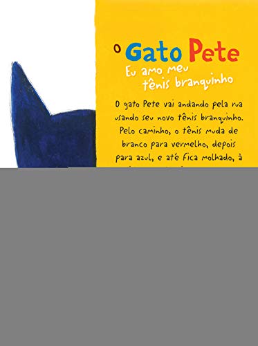 O gato Pete - eu amo meu tênis branquinho