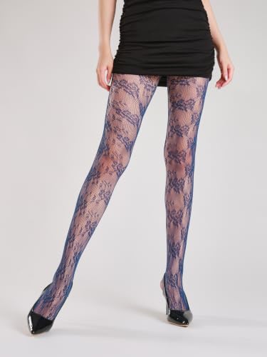 Image of TBFT Guling one pair sexy black or hot pink stockings pantyhose fishnet tights lace leggings for women Christmas rose pattern