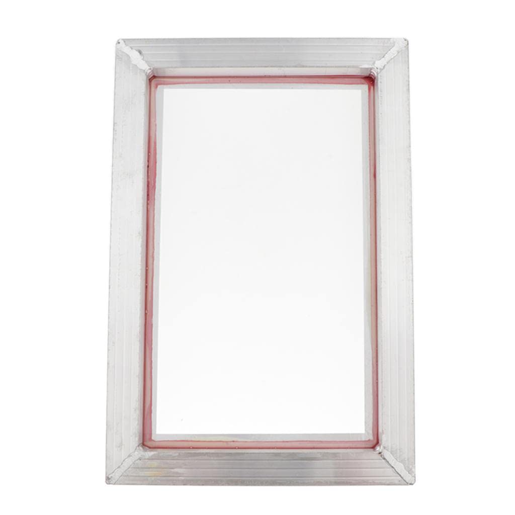 Plaque de sérigraphie en aluminium 31x43cm avec écran de masquage 90T pour textile