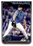 2024 Topps Update #US330 A.J. Puk Miami Marlins Baseball Card - SportsCard SuperStore