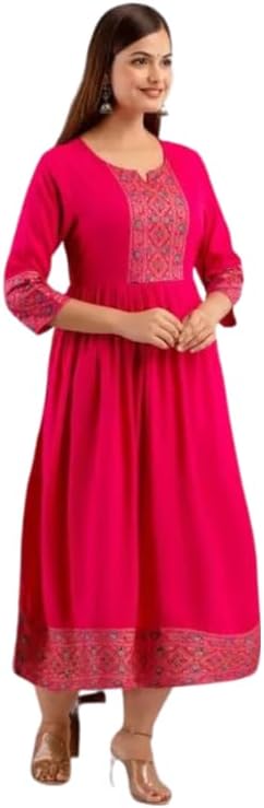 Dkm Creations Women Printed Anarkali Kurta