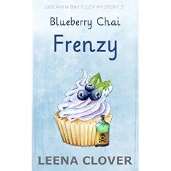 Blueberry Chai Frenzy Audiolibro Por Leena Clover arte de portada