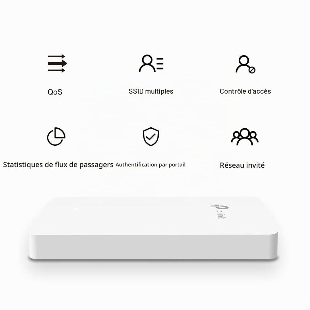 TP-Link AX1800 Dual Band Gigabit Wall Plate Wi-Fi 6 Access Point, Power over Ethernet (802.3 af/at), System Requirements Microsoft Windows XP/7/8/10 and Vista, Easily Mount to Wall (EAP615-Wall)