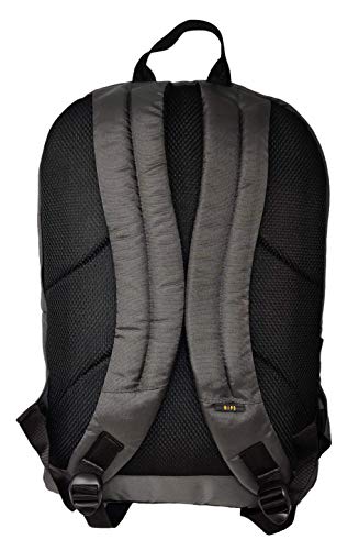Image of QIPS 24 ltrs / 18 Inch Everyday Laptop Backpack Bag for upto 16 Inch Laptop with YKK Zipper, Grey