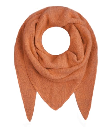 Majea Damenschal Winterschal Strickschal Damen Schal (880042) (orange 17)
