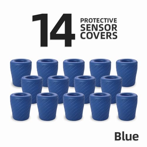 Image of ARYZE Golf Club Sensor Covers - Durable Protection, Compatible with Garmin Approach CT10, Arccos Smart Sensors, Golf Pad Tag, and Other GPS Club Tracking Sensors