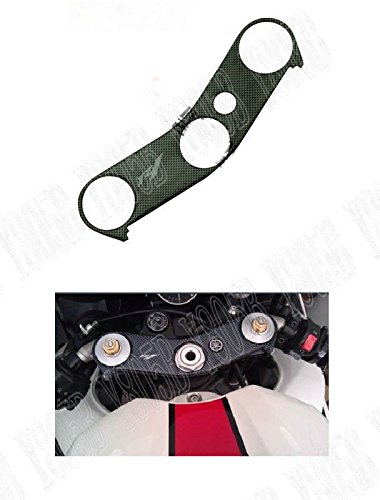 Motor_pro Decal Pad Triple Tree Top Clamp Upper Front End for Yamaha YZF R1 2004 2005 2006