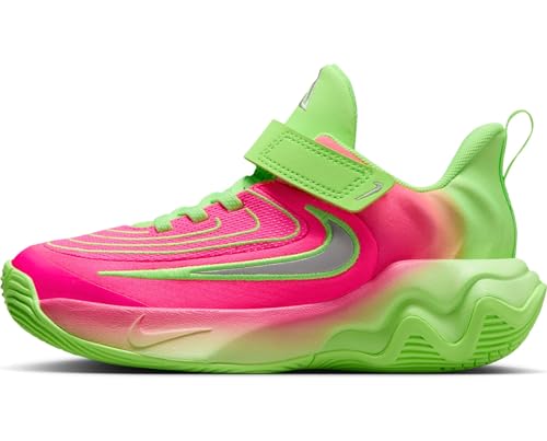 Giannis Immortality 4 Little Kids' Shoes (FZ6733-304, Lime Blast