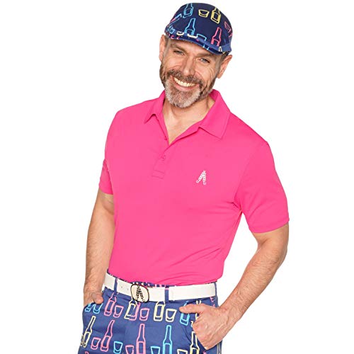Image of Royal & Awesome Funny Golf Shirts for Men, Mens Golf Shirt, Crazy Golf Shirts for Men, Fun Golf Polos for Men, Mens Polo Golf