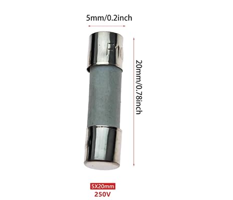 Carbon-14 Fast Blow Ceramic Fuses 16A 250V, 5x20mm, 20pcs
