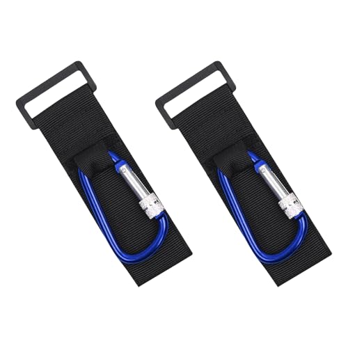 CHRYMUM 2PCS Universal Motorcycle Hook, Motorcycle Handlebar Hooks, Motorcycle Helmet Luggage Bag Holder, Multipurpose Organizer Hook Clip for Car Motorcycle Bicycle Stroller