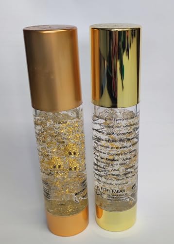 Crema facial antiedad con colágeno regenerante efecto oro 50ml