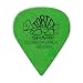 Dunlop 412P.88 Tortex Sharp, Green.88mm, 12/Player's Pack