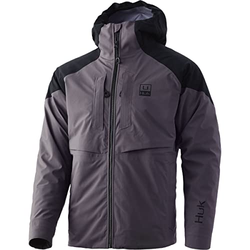 HUK Men's Icon X Superior 3l Shell | Wind & Waterproof Hooded Jacket