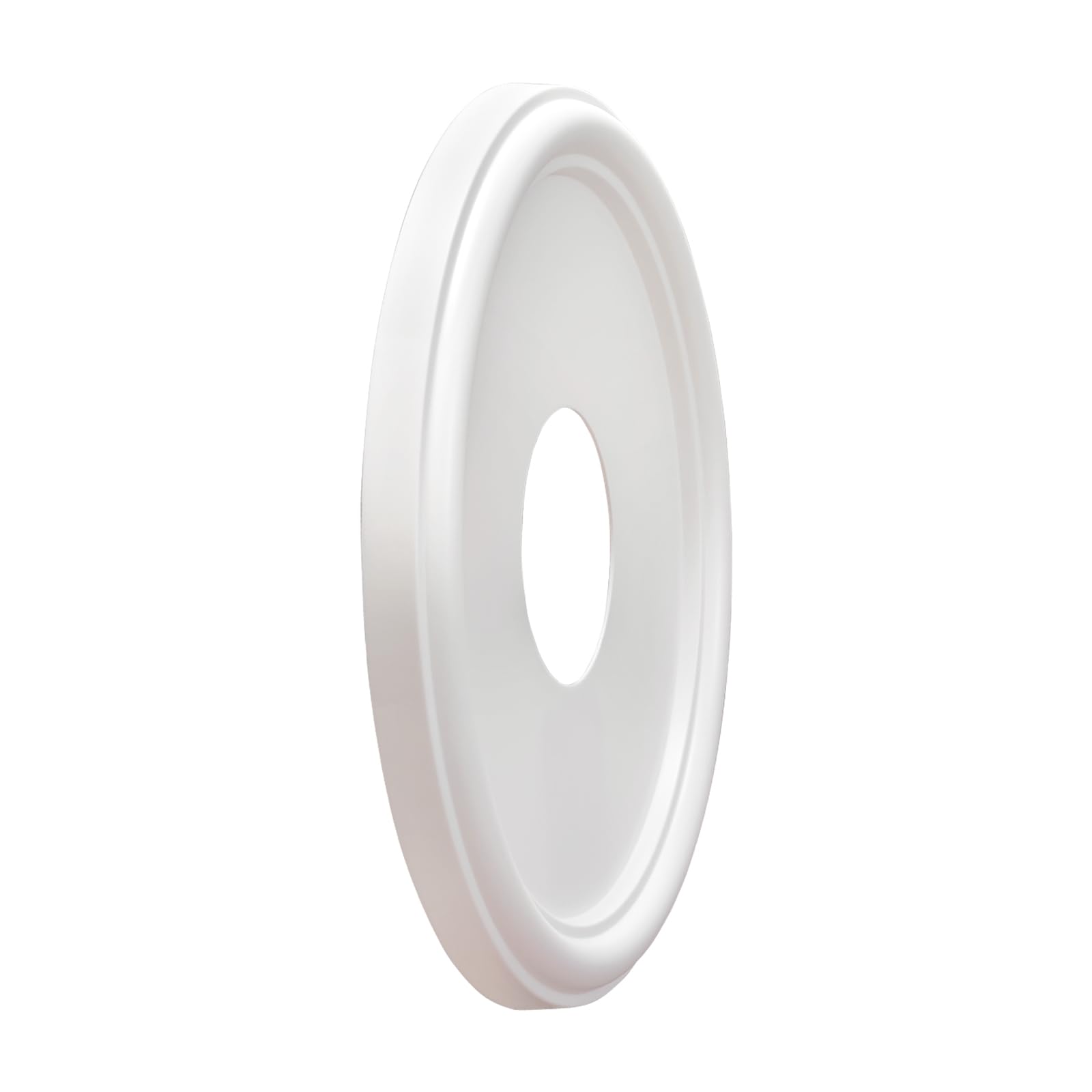 EIFHYT Molded Nylon Ceiling Medallion for Light Fixtures and Ceiling Fans 13"OD x 4"ID x 1-1/8"P (Fits Canopies up to 10-1/4") White — Amazon image 6