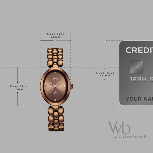 Image of Fastrack Vyb Enigma with Quartz Analog Watch for Women
