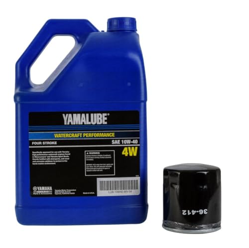 Watercraft Superstore Oil Change Kit compatible with Yamaha Waverunner 1.8 Liter 4 Stroke (Lube & Filter Only)