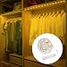 Amagle LED Dual Mode Motion Night Light, Flexible LED Strip with Motion Sensor Closet Light for Bedroom Cabinet, Warm White (3000K) (4 AAA Batteries Operated, Not Included)