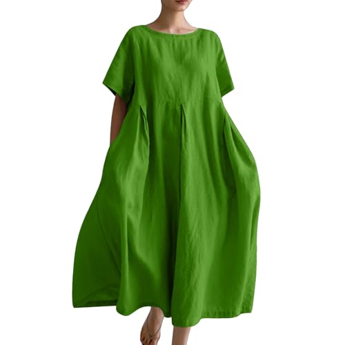 Robe de vacances légère à manches courtes pour vos soirées d'été