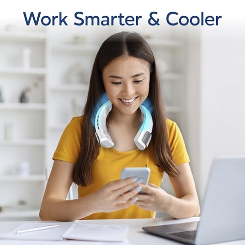 Arctic Air Freedom Personal Air Cooler - Portable 3-Speed Neck Fan, Hands-Free Wearable Design, Lightweight, Cordless And Rechargeable by Arctic Air - Image 8