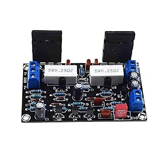 Reland Sun 2SC5200+2SA1943 100W Power Amplifier Board, 1 Channel, Surface Mount, 10-45V DC