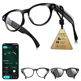 hajnercy Smart Glasses with Camera,8MP 1080P Video Camera fo...