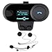Produktbild FreedConn Motorrad Intercom Bluetooth Headsets, T-COM SC 800M Motorradhelm Interphone Gegensprechanlage Kommunikationssysteme bis zu 3 Benutzer, LCD-Bildschirm, GPS, FM Radio.