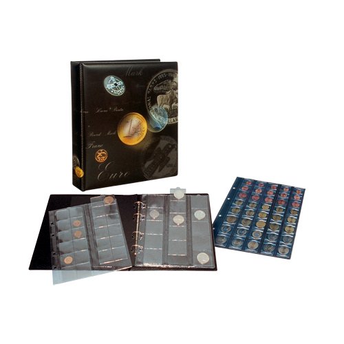 Álbum de monedas Euro de diseño ARTline SAFE 7384 con acabado premium de archivo
