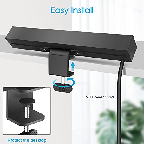 Cccei Metal Usb-C Desk Clamp Power Strip, 6 Outlet 500J Surge Protector Large Desktop Mount Holder Outlet With 2 Usb-A And Pd Usb C Port, Fit 1.8 Inch Tabletop Edge Thick. #TOP5