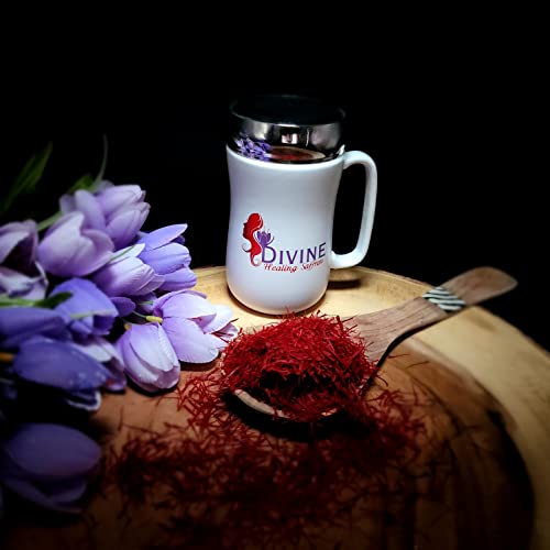 Saffron Powder 2Gm Pure Afghanistan Super Premium Saffron From Afghanistan By Multiple Award Winning Divine Healing Saffron (Zafron) Luxury Spice Grind Saffron #TOP6